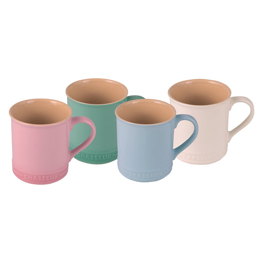 Chasseur Macaron 4 Piece Mug Set