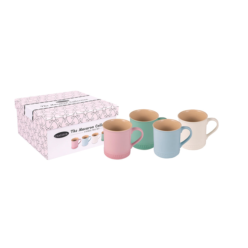 Chasseur Macaron 4 Piece Mug Set