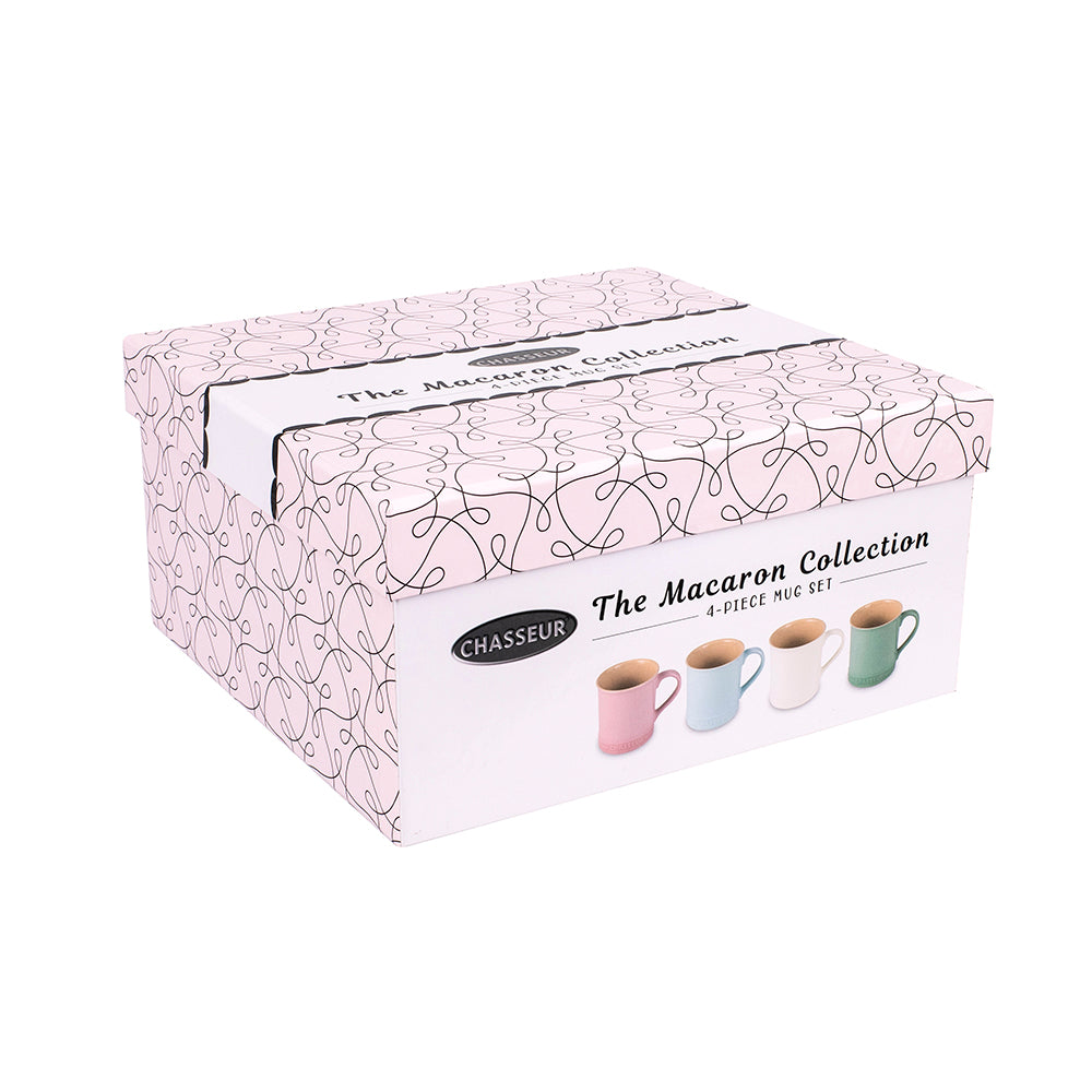 Chasseur Macaron 4 Piece Mug Set