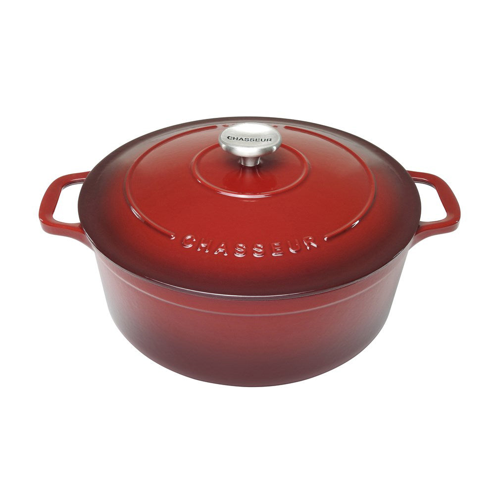 Chasseur Cast Iron Round French Oven 3.8L - 6.3L