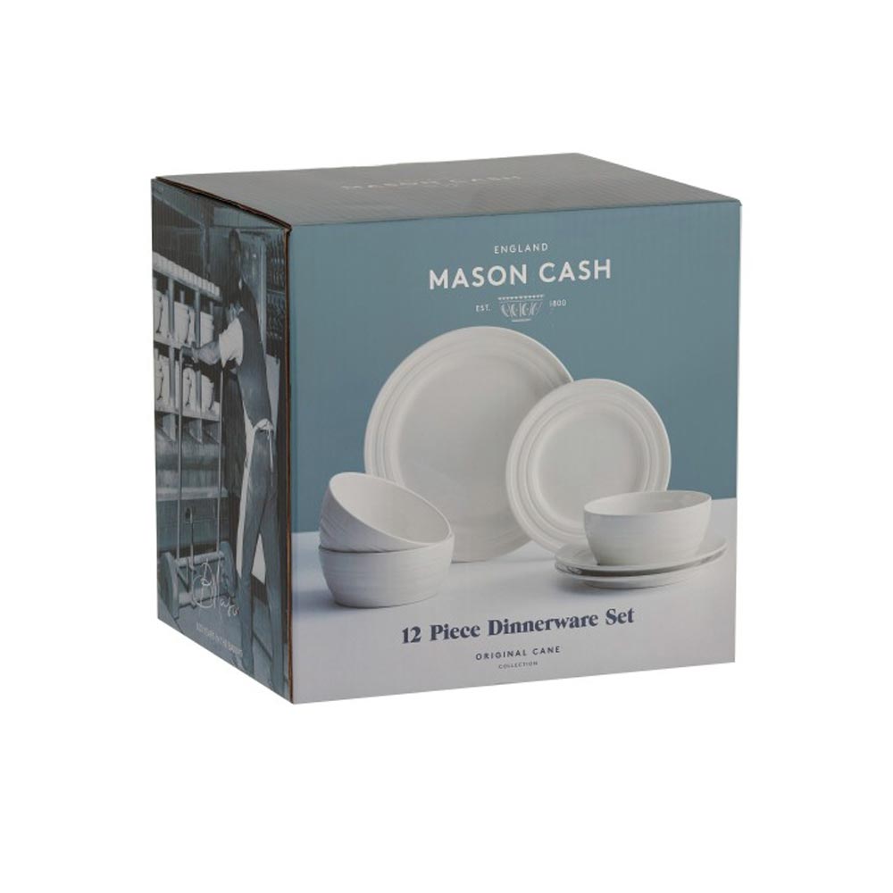 Mason Cash Original Cane 12 Piece Dinner Set