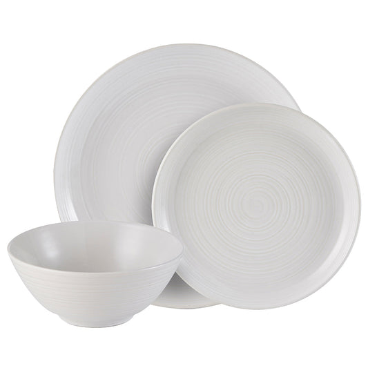 Mason Cash William Mason 12 Piece Dinner Set White