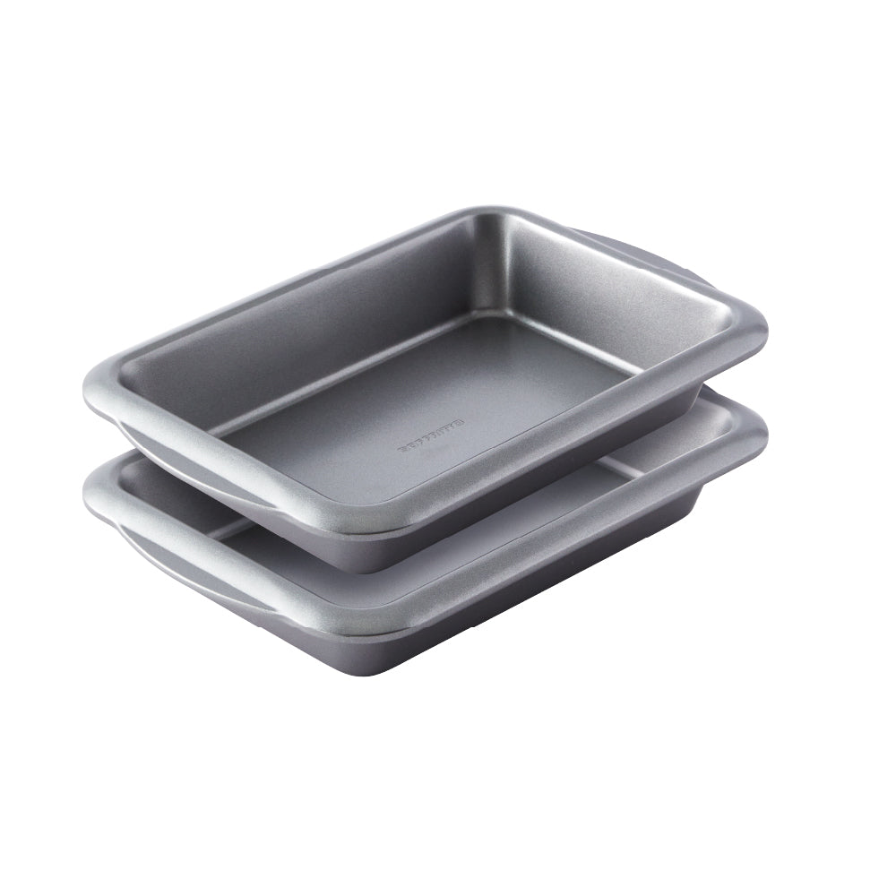 Soffritto Commercial II Rectangular Set of 2 Slice Pan 27cm