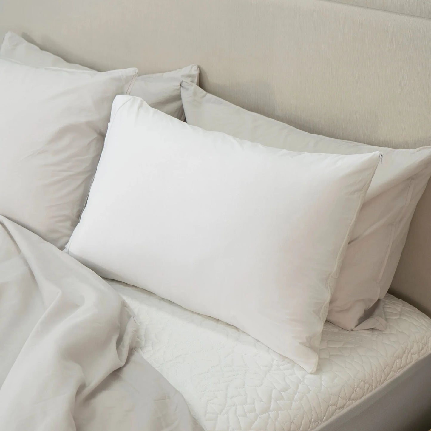 Protect-A-Bed Arctic Chill Polartex Jacquard Pillow Protector Twin Pack