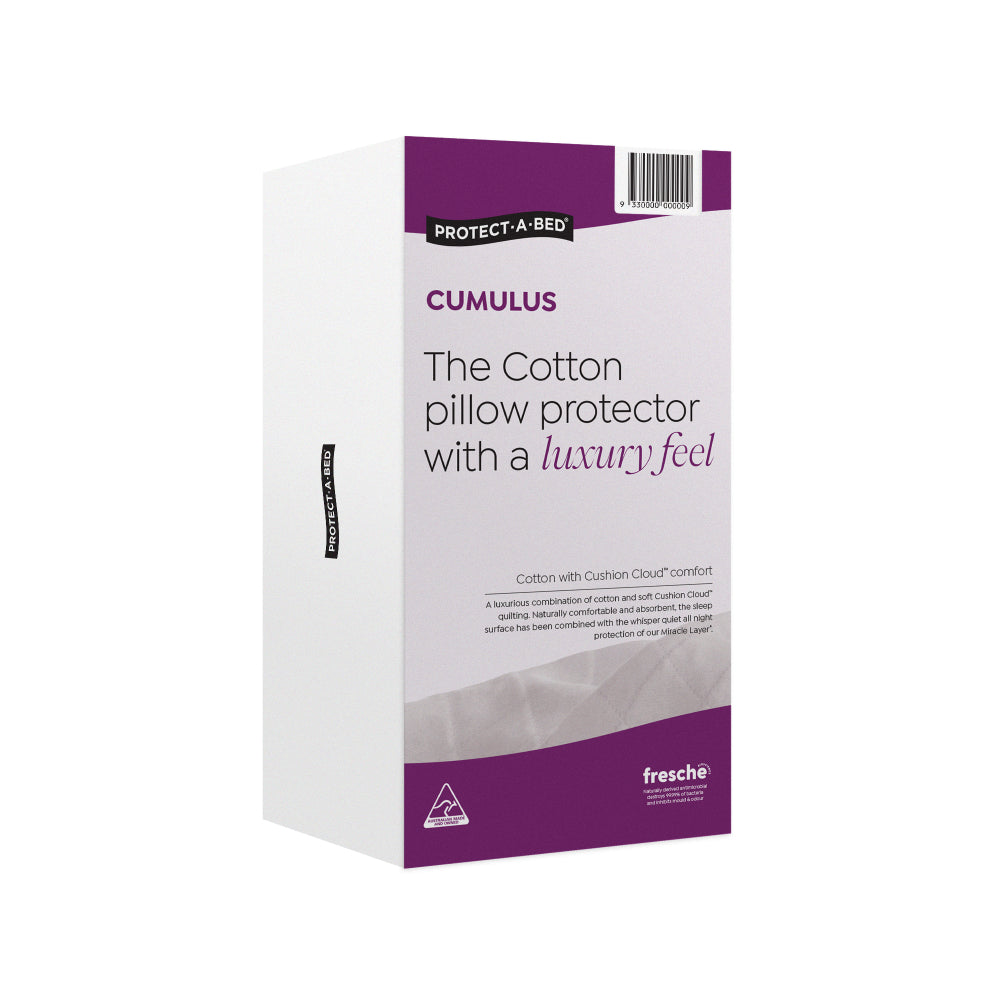 Protect-A-Bed Cumulus Cotton Jacquard Pillow Protector