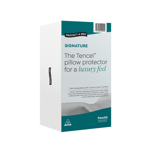 Protect-A-Bed Signature Tencel Jacquard Pillow Protector Twin Pack