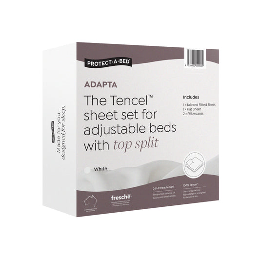 Protect-A-Bed Adapta Tencel Jersey Split King Fitted Sheet Set