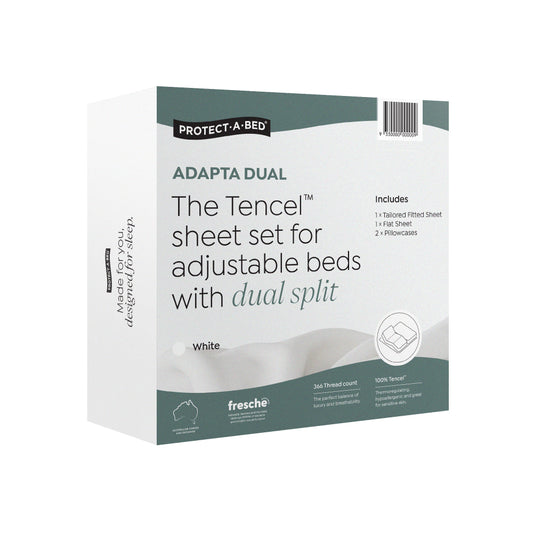 Protect-A-Bed Adapta Dual Tencel Jersey Fitted Sheet Set
