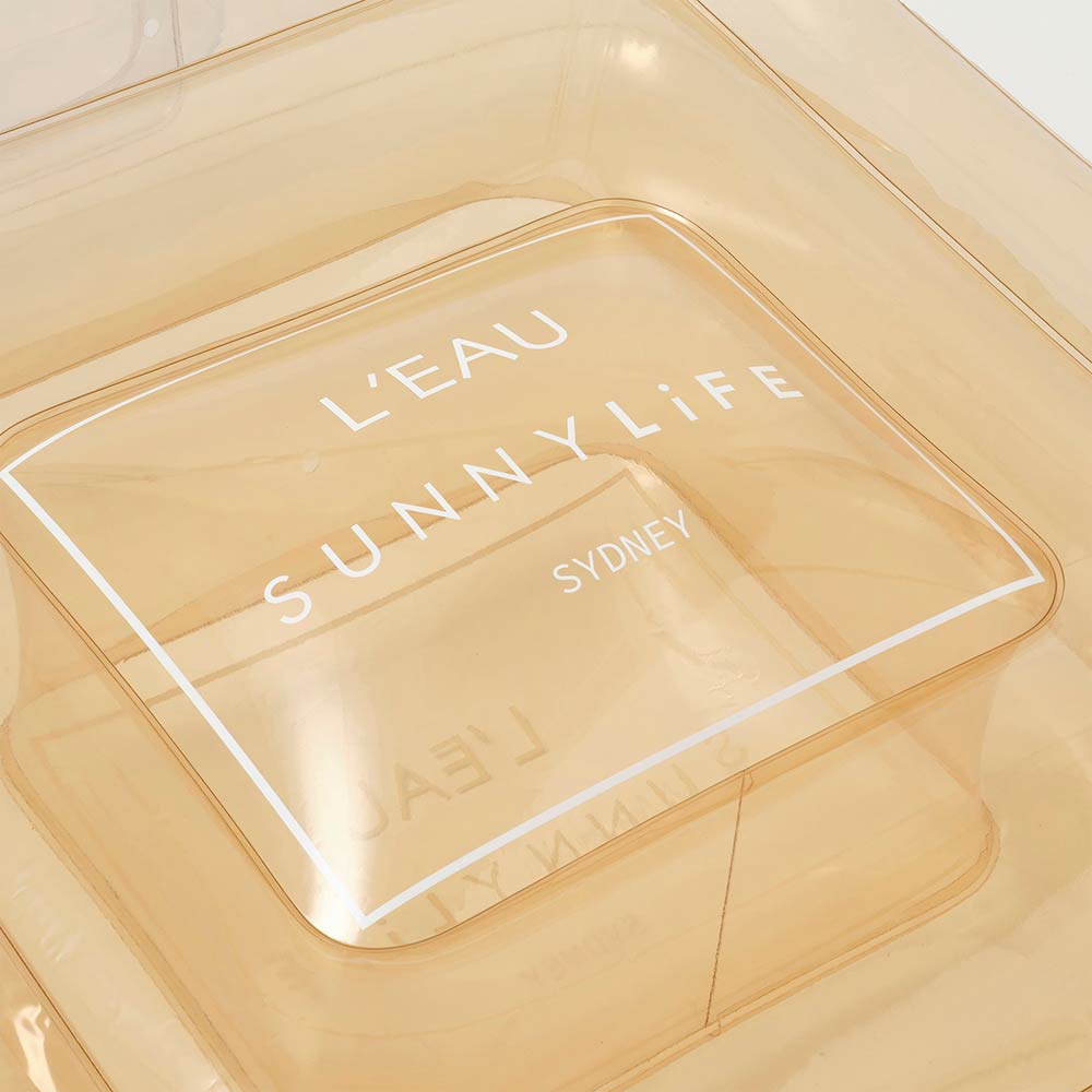 SUNNYLiFE Luxe Lie-On Float Parfum Champagne