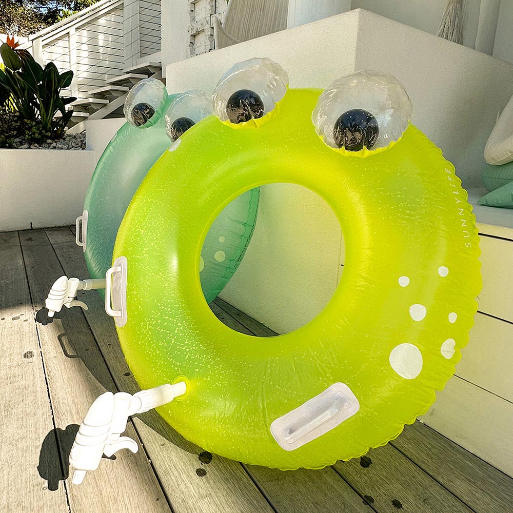 SUNNYLiFE Pool Ring Soakers Sonny The Sea Creature Citrus Set of 2