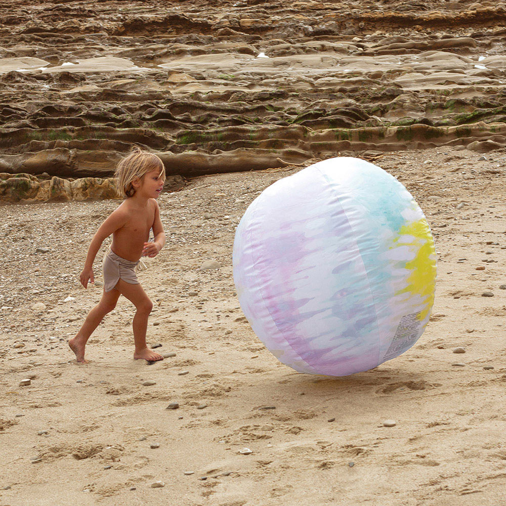 SUNNYLiFE XL Inflatable Beach Ball Tie Dye Sorbet