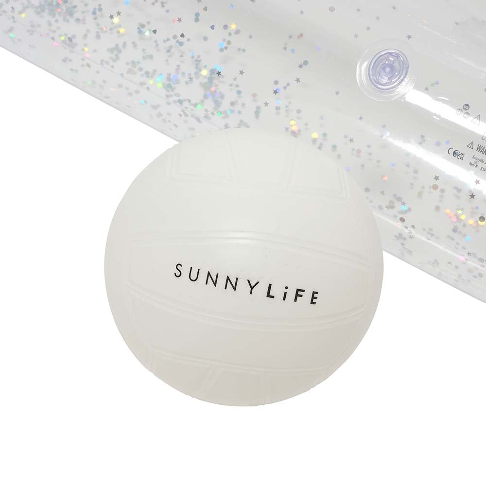 SUNNYLiFE Inflatable Volley Ball Set Glitter