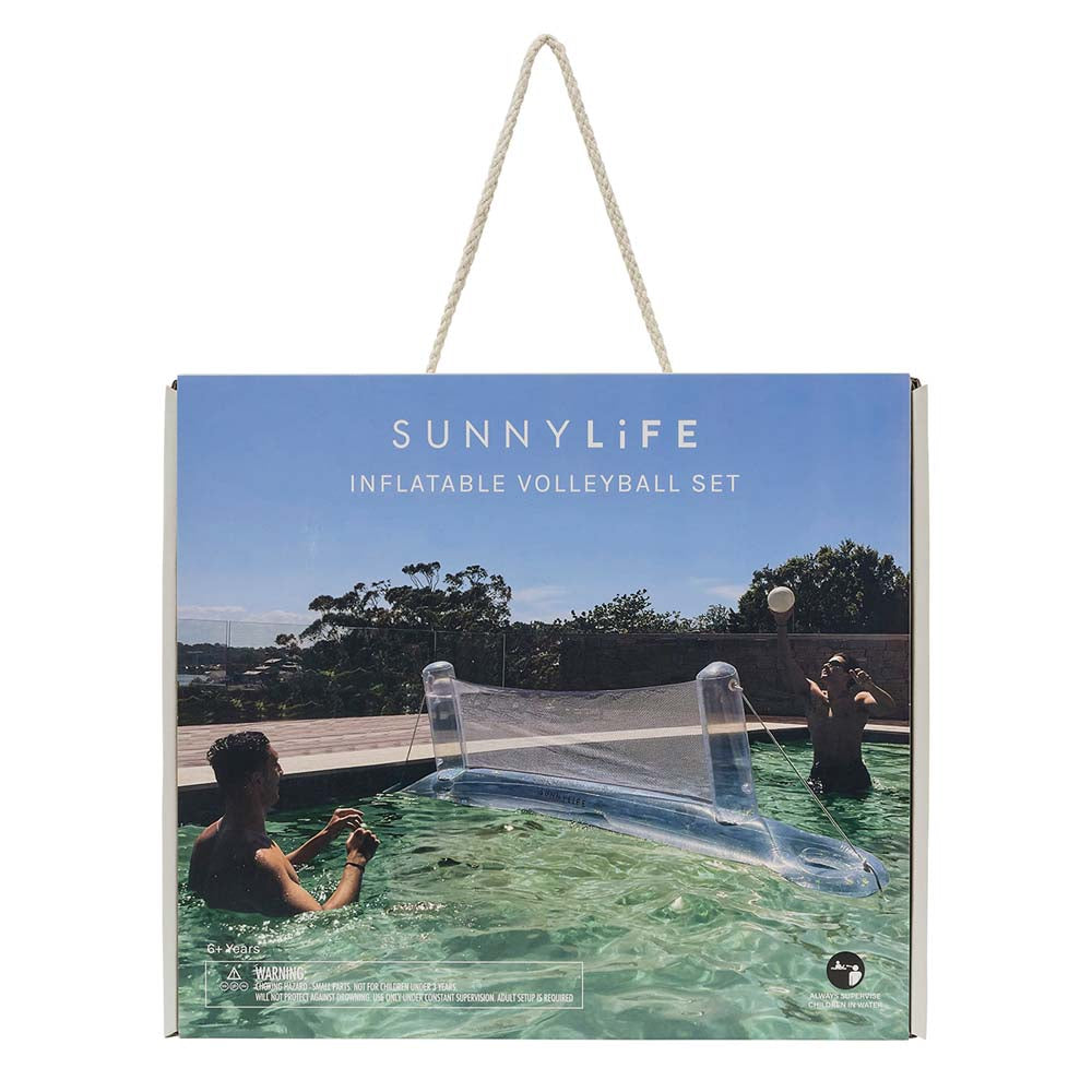 SUNNYLiFE Inflatable Volley Ball Set Glitter