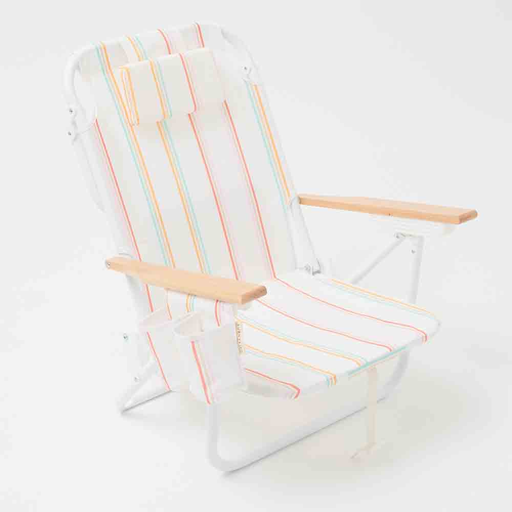 SUNNYLiFE Luxe Beach Chair Multi Stripe