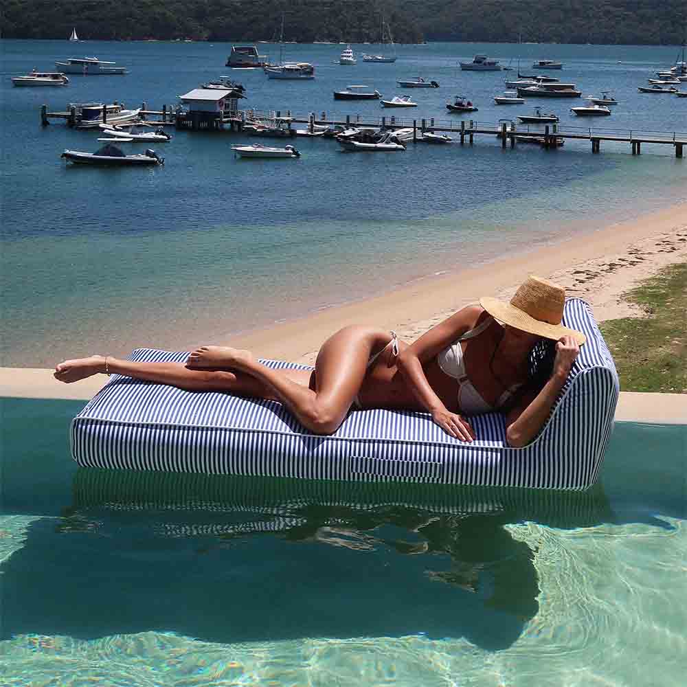 SUNNYLiFE Luxe Lie-On Lounger Float