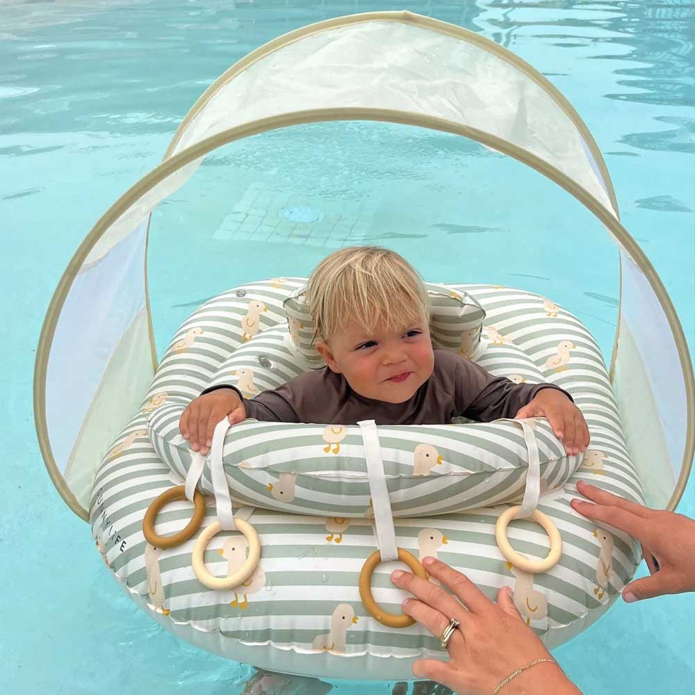 SUNNYLiFE Interactive Baby Float Dex the Duck