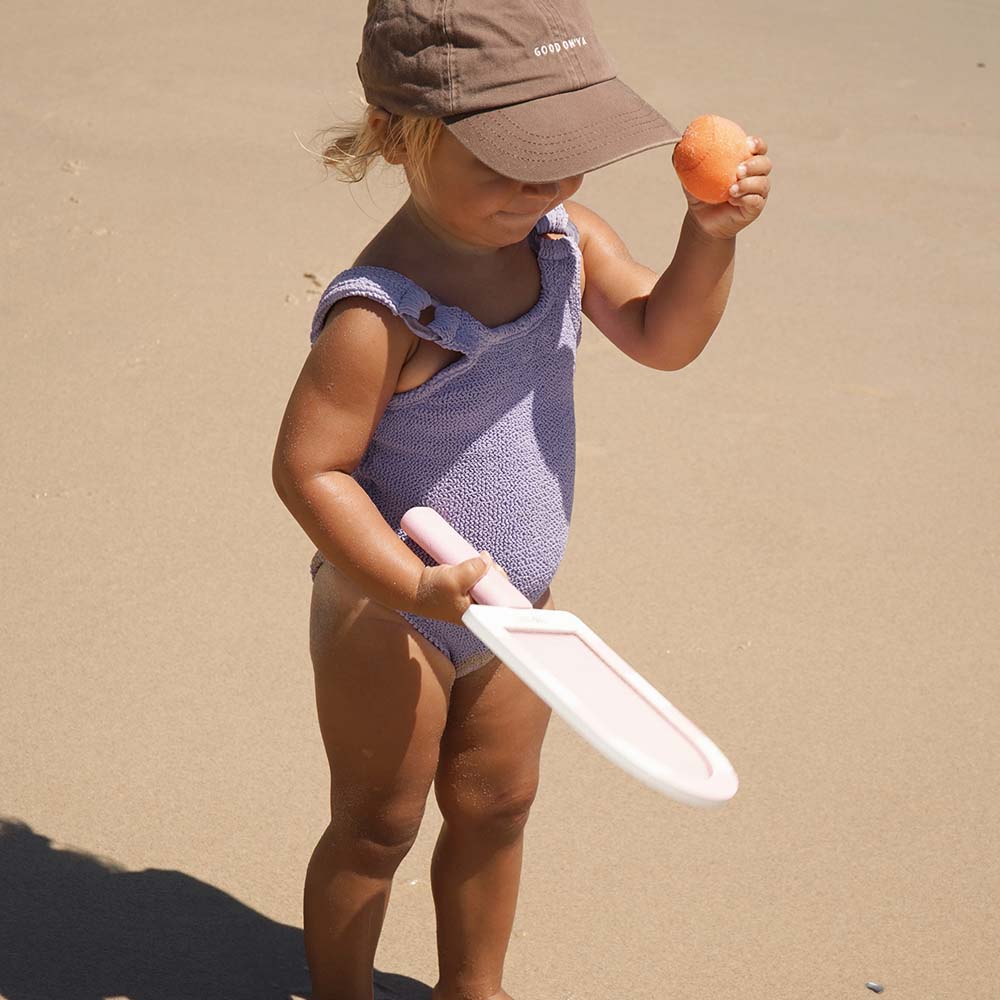 SUNNYLiFE Kids Velcro Beach Bats Cotton Candy Cherry