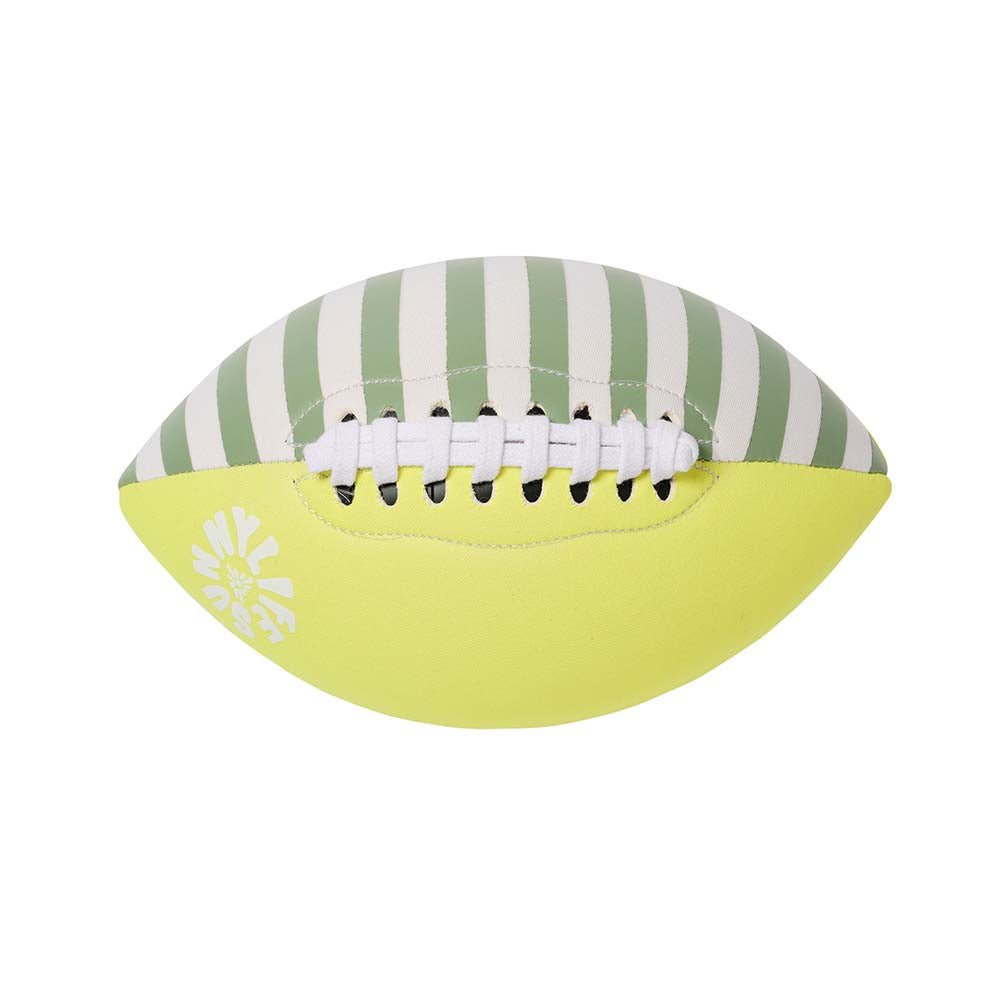 SUNNYLiFE Neoprene Football Tides Out Citrus