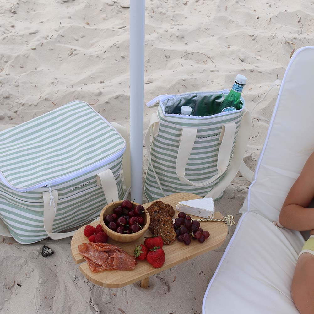 SUNNYLiFE Light Cooler Drinks Bag green
