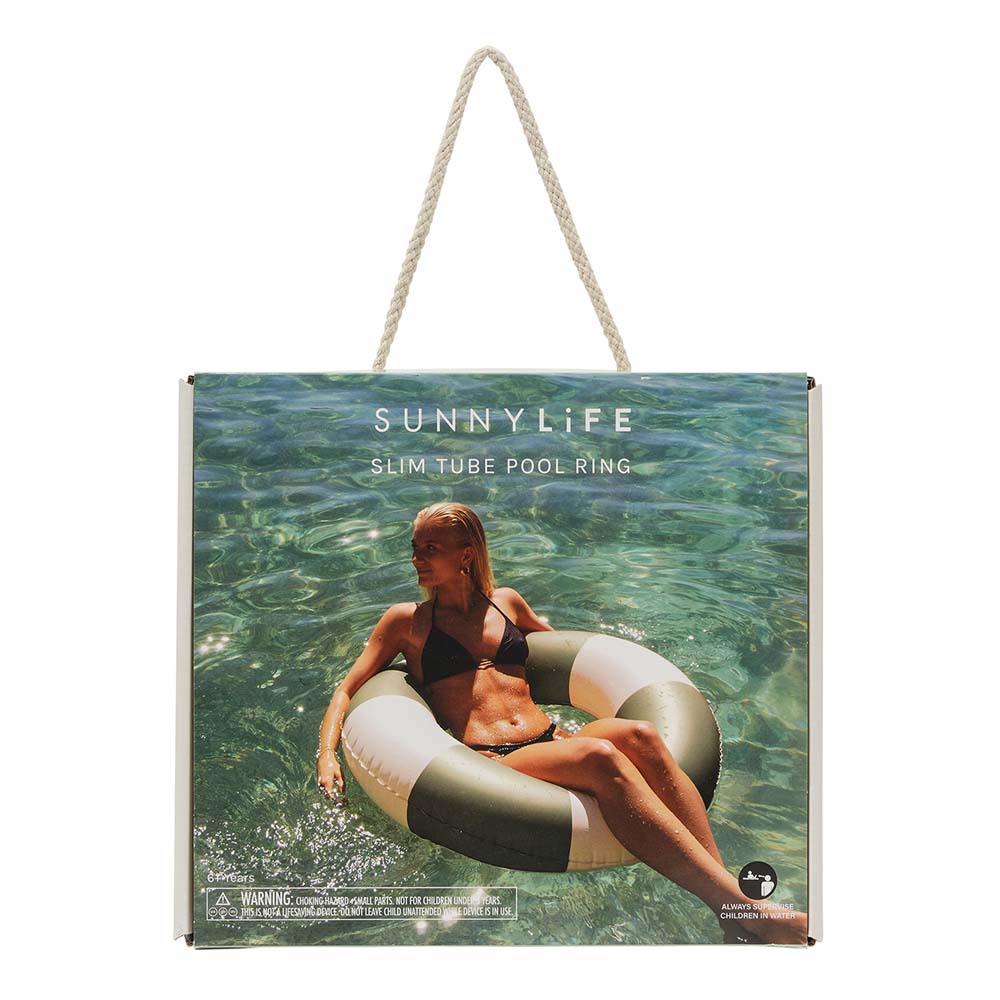 SUNNYLiFE Slim Tube Pool Ring
