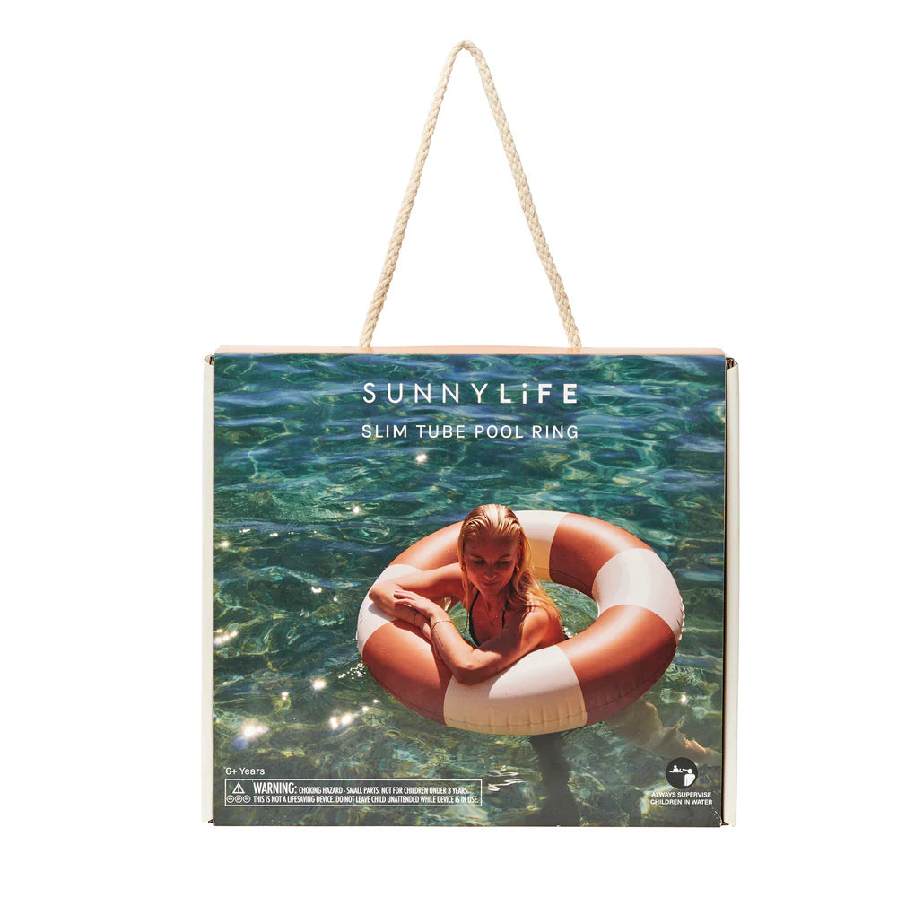 SUNNYLiFE Slim Tube Pool Ring