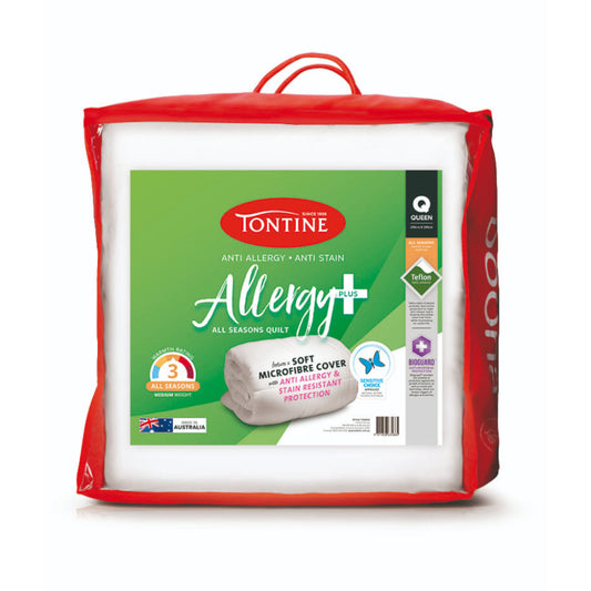 Tontine Allergy Plus Anti Stain All Seasons Quilt