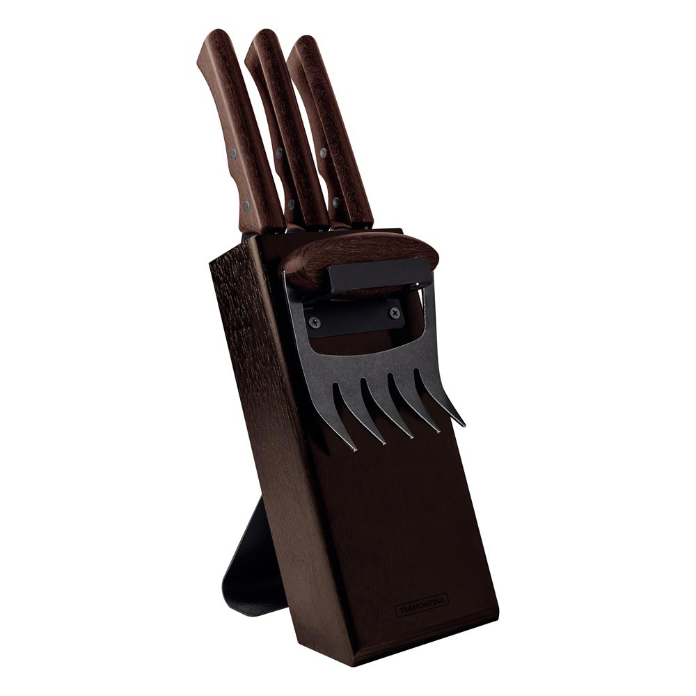 Tramontina Churrasco Black Collection Knife Block