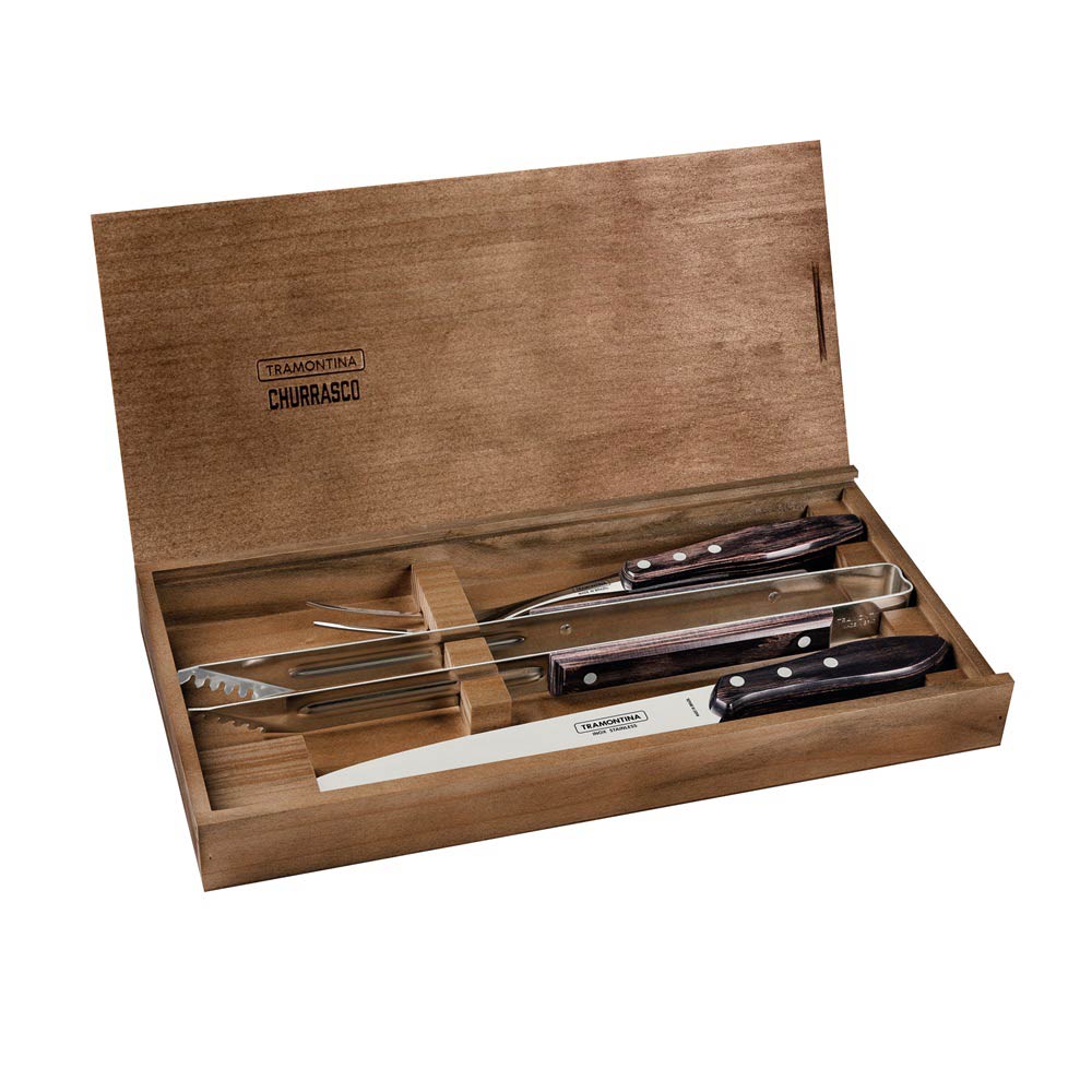 Tramontina Churrasco Premium 3 Piece Campeira Carving Set