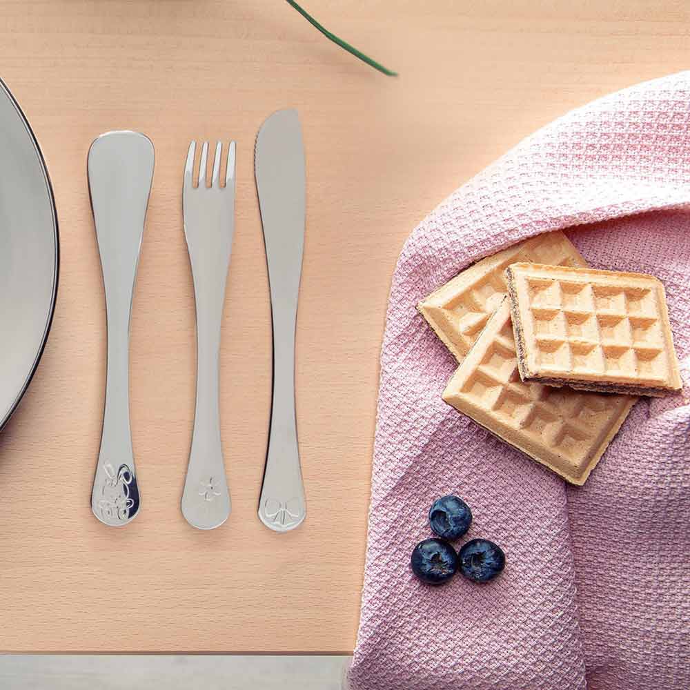 Tramontina Le Petit 3 Piece Stainless Steel Cutlery Set Girls- MyHouse