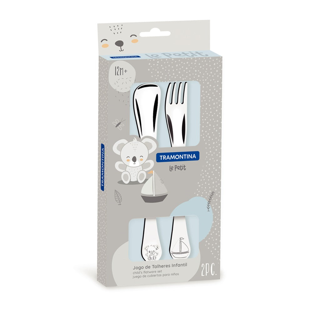 Tramontina Le Petit 2 Piece Stainless Steel Cutlery Set Boys - MyHouse