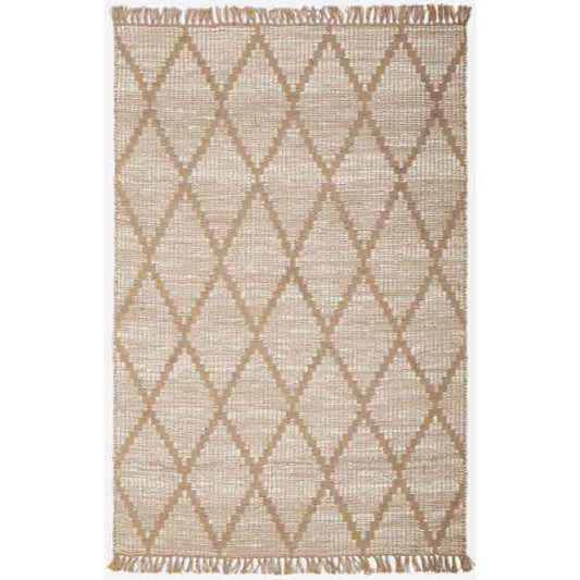 Rug Culture Bali Rug Natural Jute with diamond design - MyHouse