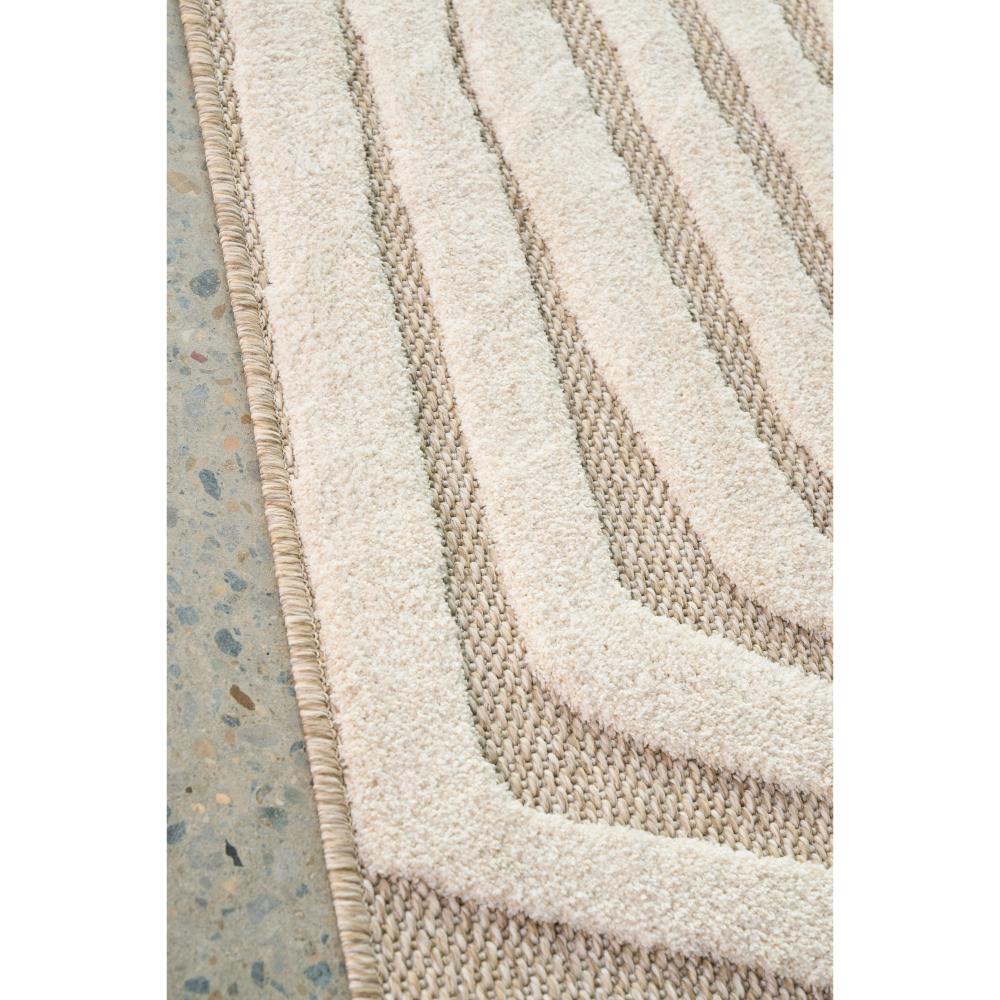 Natural beige swirl rug detail image - MyHouse
