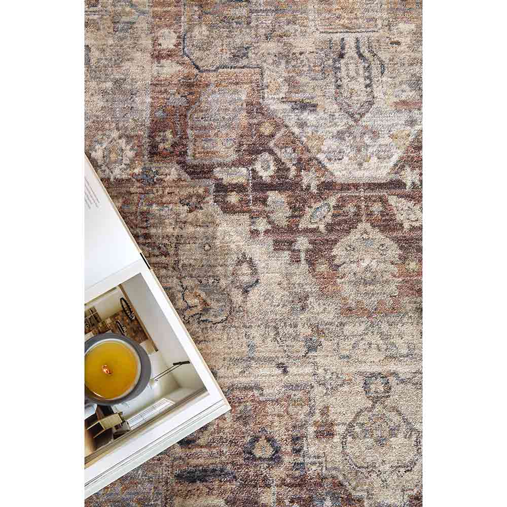 Darren Palmer Heirloom Runner in Plum detail shot at MyHouse