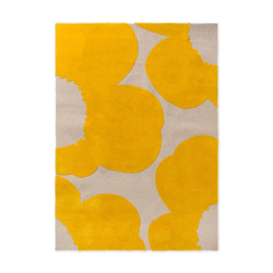 Marimekko Iso Unikko Rug Yellow