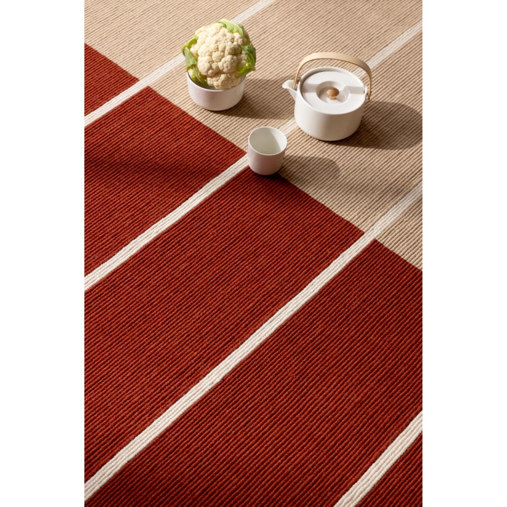 Marimekko Tiibet Rug Burnt Orange