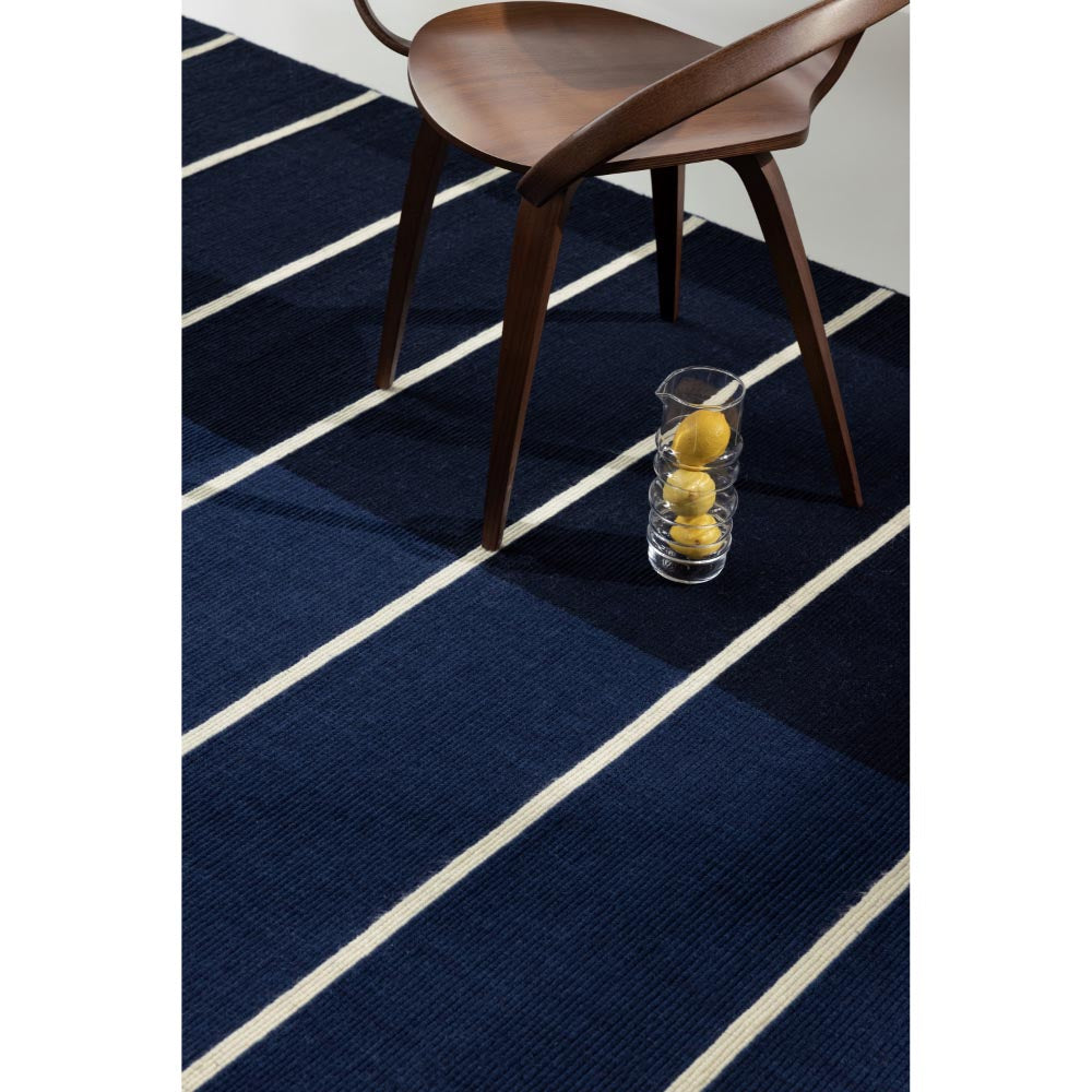 Marimekko Tiibet Rug Deep Blue