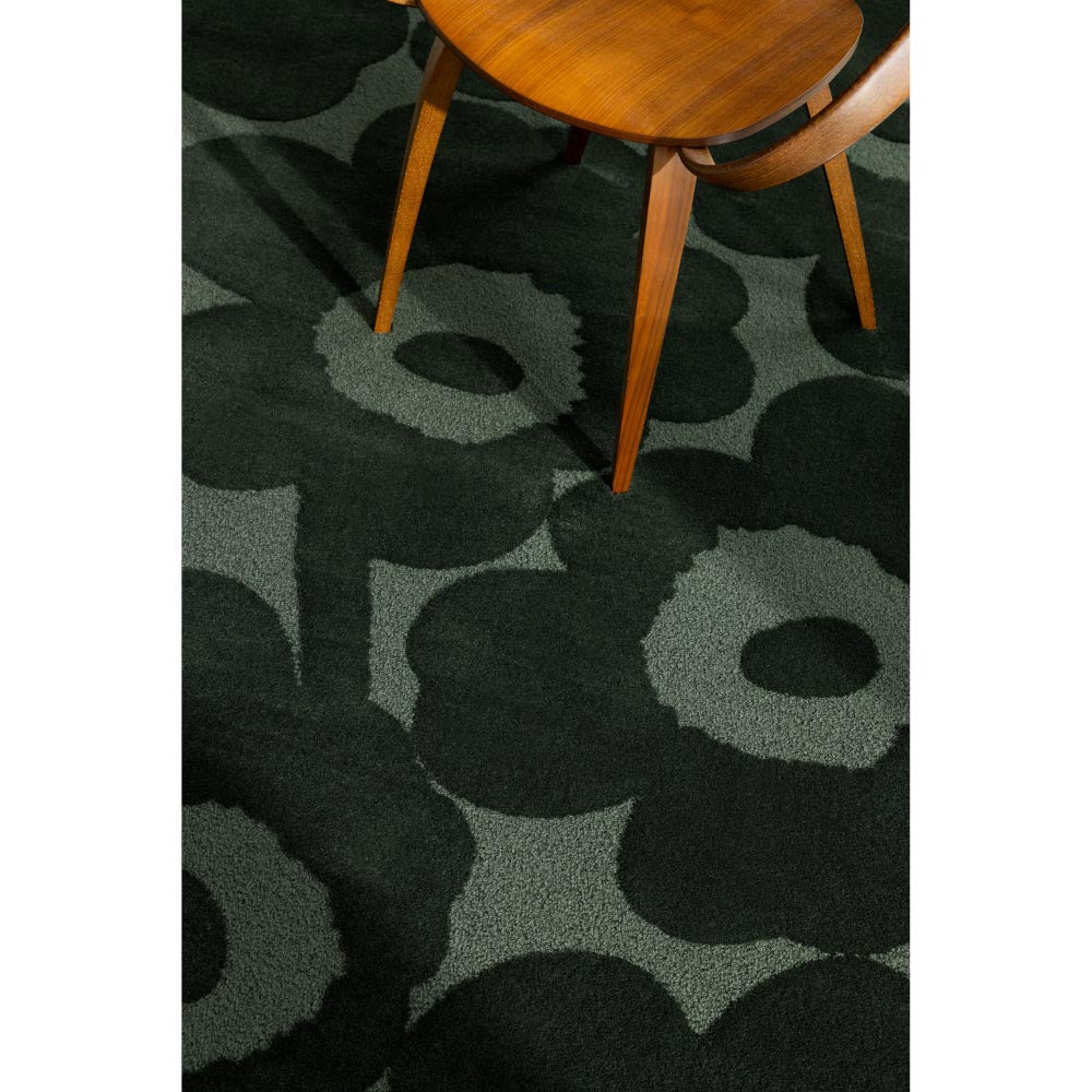 Marimekko Unikko Rug Dark Green