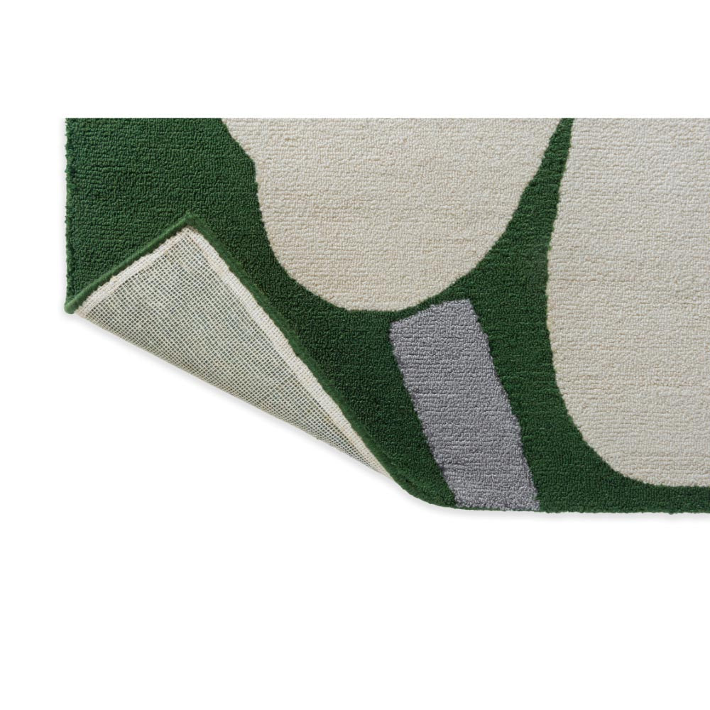 Marimekko Unikko 60th Anniversary Rug Green