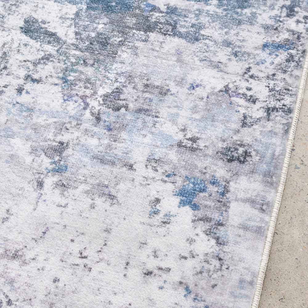 Rug Culture Revive Washable Cato Blue Rug