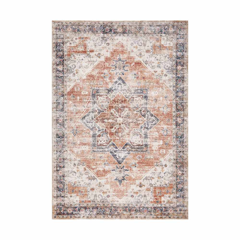 Rug Culture Revive Washable Lila Rust Rug