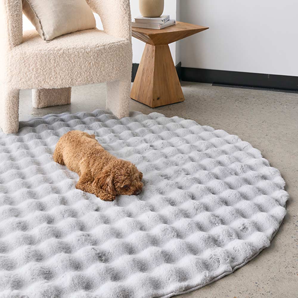 Rug Culture Bubble Round Washable Rug