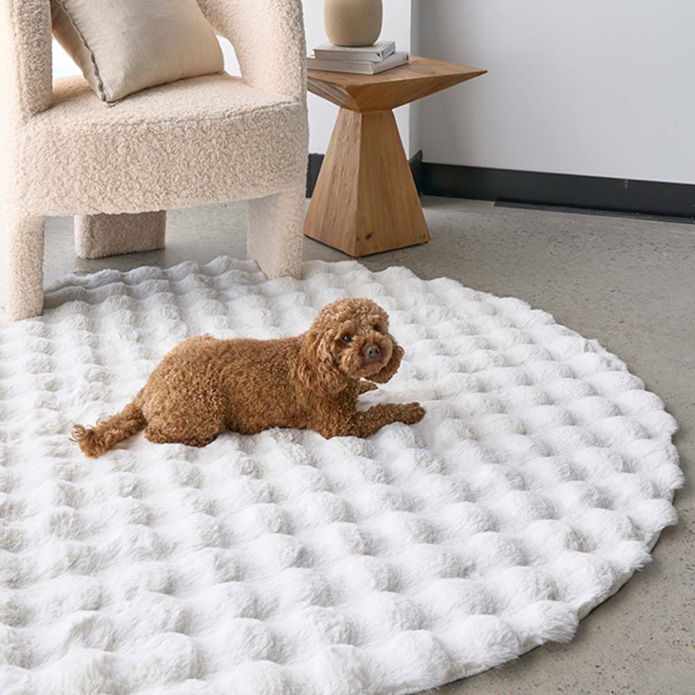 Rug Culture Bubble Round Washable Rug