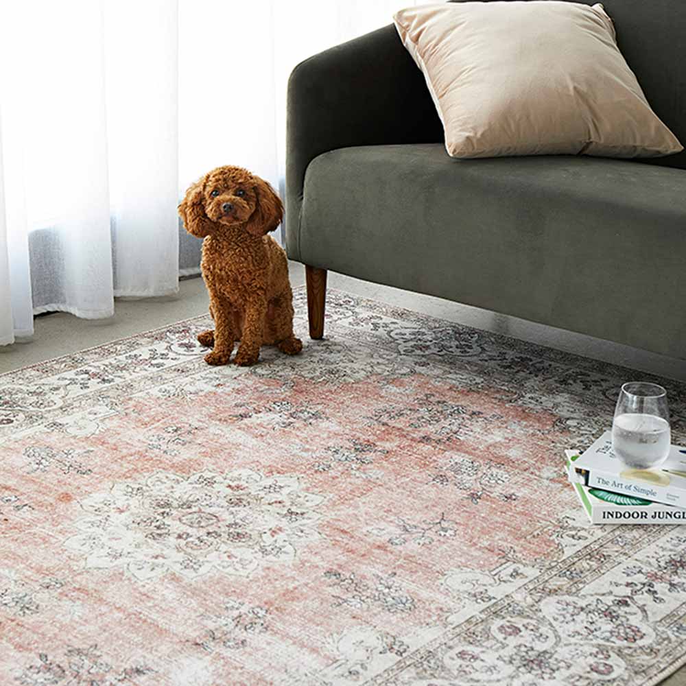 Rug Culture Kindred Washable Coco Peach Rug