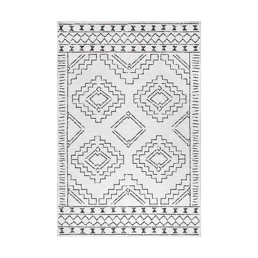 Rug Culture Kindred Washable Leeroy White Rug