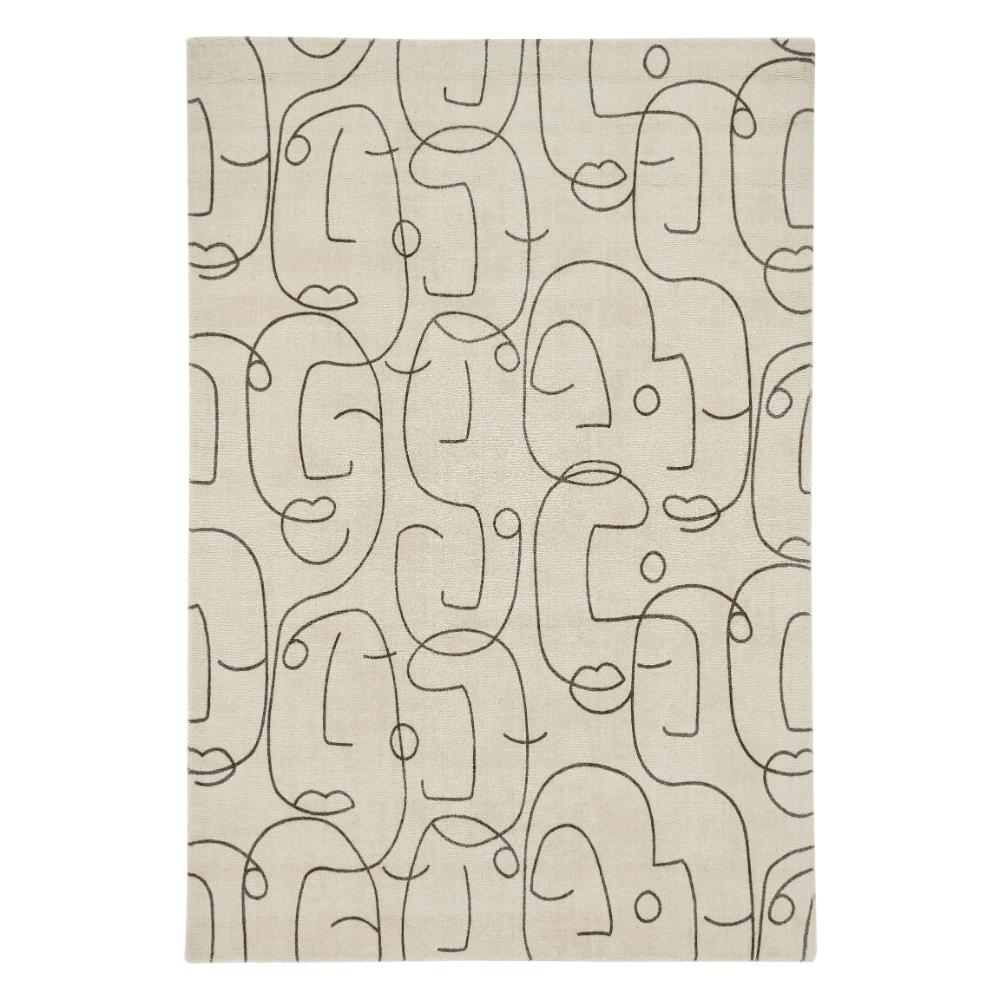 Scion Epsilon Wool Rug Charcoal - MyHouse