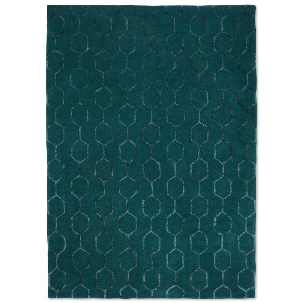 Wedgwood Gio Wool Rug Teal - MyHouse