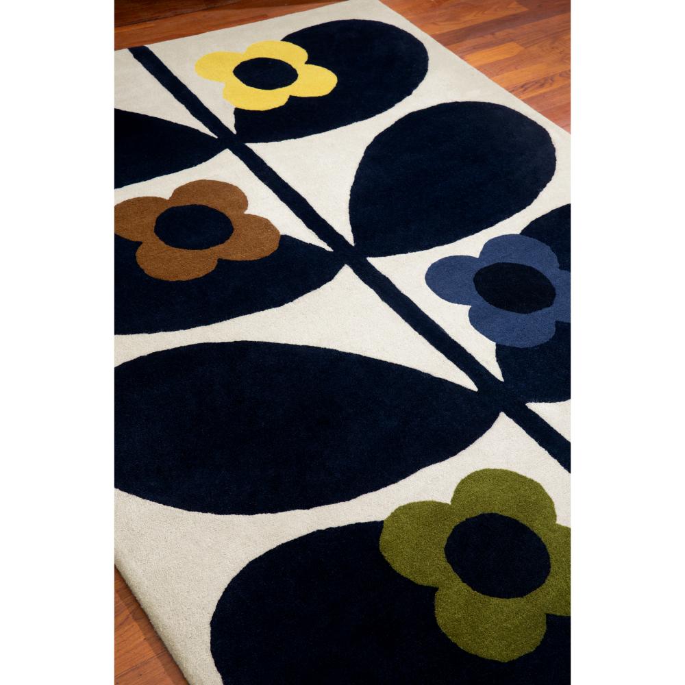 Orla Kiely Wild Rose Rug Fawn