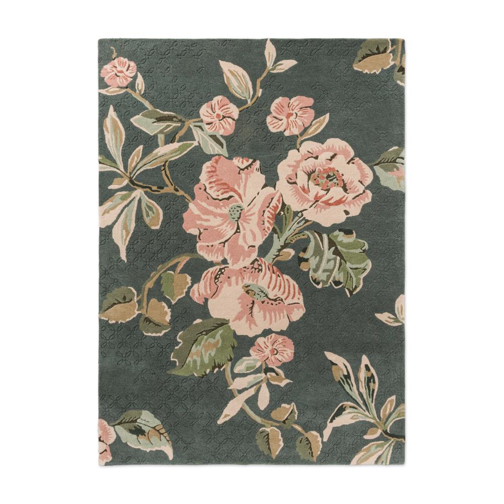 Laura Ashley Aylworth Trail Rug Fern Green - MyHouse