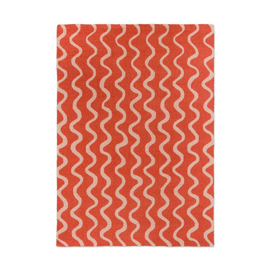 Scion Ribbon Wool Rug Coral - MyHouse