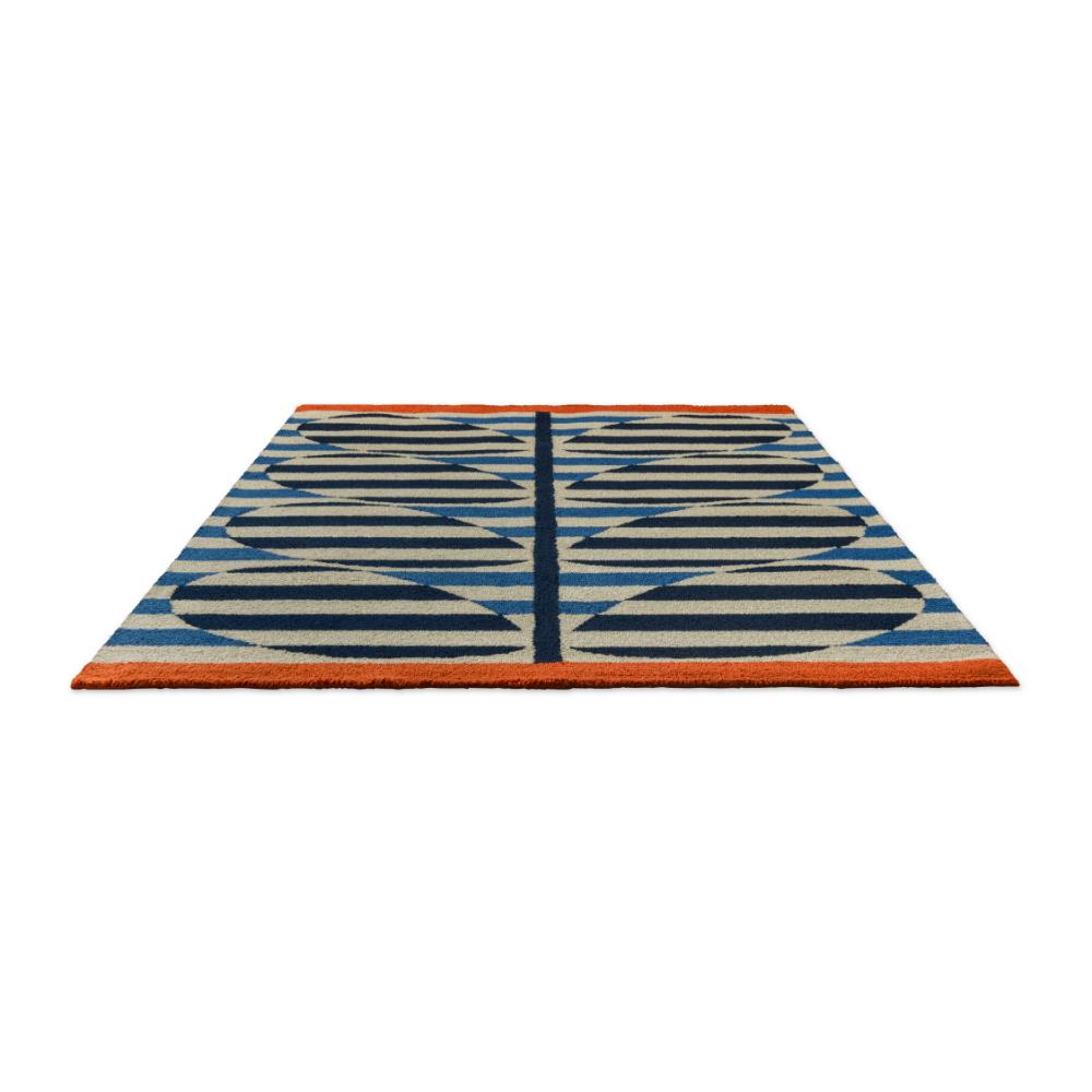 Orla Kiely Stripy Stem Outdoor Rug Azure